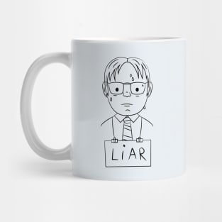 The Office border print Mug